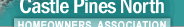 The Castle Pines North Homeowners Association  online Home Page